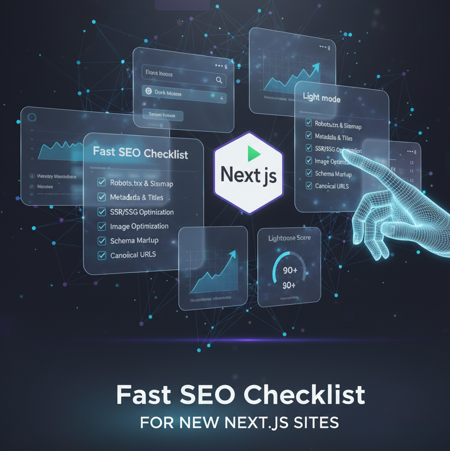 Fast SEO Checklist for New Next.js Sites